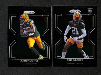 2021 Panini Prizm:  Aaron Jones & Eric Stokes