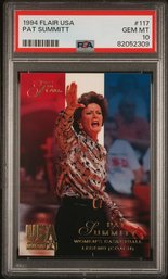 1994 Flair USA Commemorative Card:  Pat Summitt...PSA '10' Gem Mint