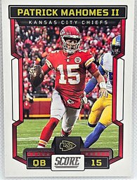 2023 Score:  Patrick Mahomes