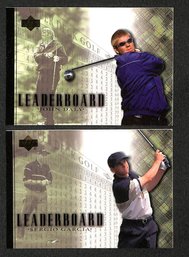 2001 Upper Deck:  John Daly & Sergio Garcia {2-Card Lot}