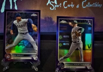 Topps Chrome - 2022 Update Series:  Jon Gray & Adrian Martinez