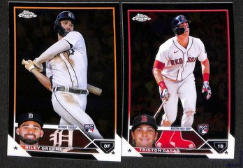 2023 Topps Chrome: Riley Greene {RC} & Triston Casas {RC}