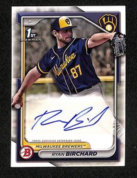 2024 Bowman:  Ryan Brichard {1st} - Certified Autograph