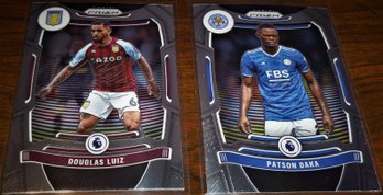 2021-22 Panini Prizm Mosaic:  Douglas Luiz & Patson Daka