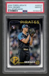 2024 Topps Update:  Paul Skenes {RC} - PSA Gem Mint 10