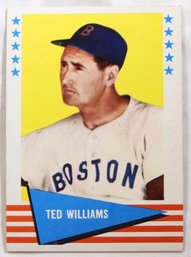1961 Fleer: Ted Williams
