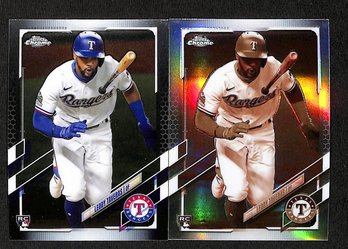 2021 Topps Chrome:  Leody Tavares {2 - RC / 1 - Sepia}
