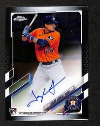 2021 Topps Chrome:  Taylor Jones {RC} - Certified Autograph
