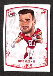 2018 Panini Football:  Travis Kelce {Mini Card Sticker}