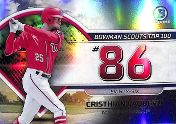 Bowman 2023:  Christhian Vaquero {Bowman Top Scouts #86}