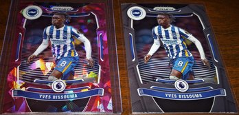 2021-22 Panini Prizm Premier League Soccer Cards:   Yves Bissouma