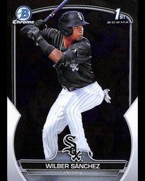 2023 Bowman Chrome:  Wilber Sanchez (1st)