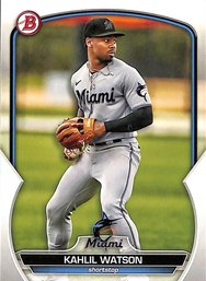 Bowman 2023:  Kahlil Watson