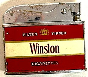 Vintage Lighter:  Winston Filter Cigarettes
