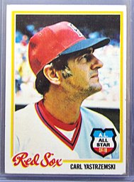 1978 Topps:  Carl Yastrzemski