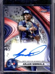 2024 Bowman's Best:  Arjun Nimmala {Prospects Autograph}