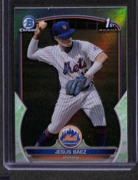 2023 Bowman Chrome:  Jesus Baez {Bowman 1st - Lunar Glow}