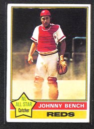 1976 Topps:  Johnny Bench