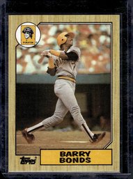 1987 Topps :  Barry Bonds {Rookie Card}