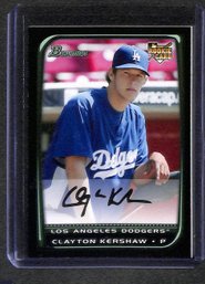 2008 Bowman:  Clayton Kershaw {Rookie Card}