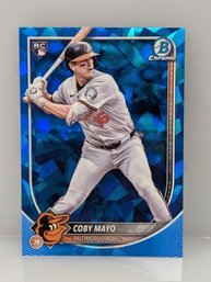 2025  Topps Chrome Sapphire: Coby Mayo {RC}