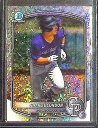 2025 Bowman Chrome:  Charlie Condon {Mini Diamond Refractor}