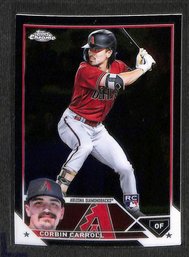 2023 Topps Chrome:  Corbin Carroll - 'Black Parallel'