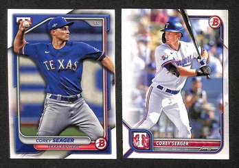 2022 & 2024 Bowman:  Corey Seager