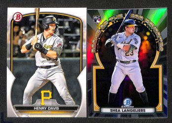 2023 Bowman:  Henry Davis & Shea Langiliers {RC & ROY Favorites}