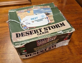 Pro Set Desert Storm Trading Cards Box
