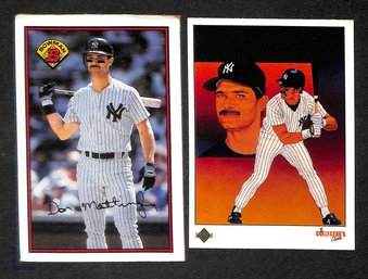 1989 Bowman & Upper Deck:  Don Mattingly