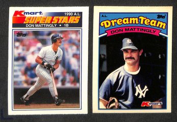 1989 & 1990 Topps:  Don Mattingly