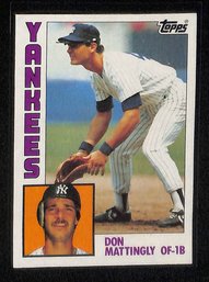 1984 Topps:  Don Mattingly {Rookie Card}