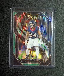 Prizm 2024 Panini Select:  Derek Stingley Jr. {Green Premier Level Shock}