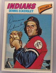 1977 Topps:  Dennis Eckersley {2nd Year Card}
