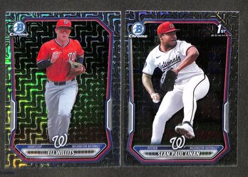 2026 Bowman Chrome:  Eli Willits & Jean Paul Linen {1st}