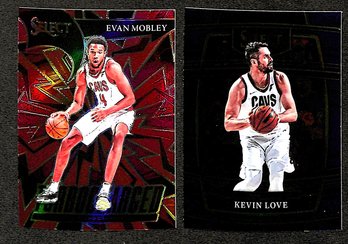 2021-22 Panini Select:  Evan Mobley & Kevin Love