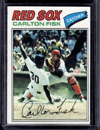 1977 Topps:  Carlton Fisk