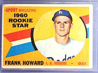 1960 Topps:  Frank Howard {Rookie Star}