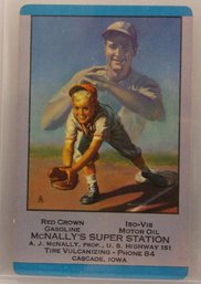 1953 Brown And Bigelow Playing Card:  Lou Gehrig