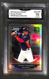 George Springer {Rookie Refractor} - 'Gem Mint 10'