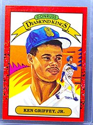 1989 Leaf:  Ken Griffey, Jr. {Donruss Diamond Kings}