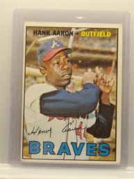 1967 Topps:  Hank Aaron