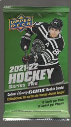 2020-2021 Upper Deck Series 2:  1x Sealed Pack...8 Cards