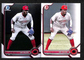 2022 Bowman Chrome:  Jay Allen