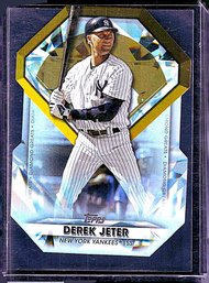 2022 Topps:  Derek Jeter {die Cut Card}
