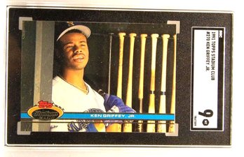 Ken Griffey Jr.:  1991 Topps - 'SGC 9'