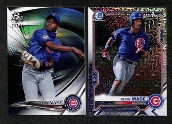 2021 Bowman & 2022 Bowman Platinum:  Kevin Made {1st} & SP #21/75