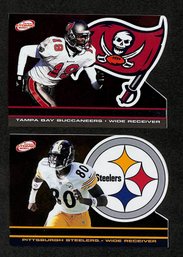 2001 Pacific Trading Cards:  Keyshawn Johnson & Plaxico Burress