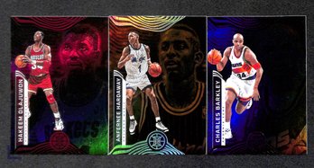 2021-22 Panini Illusions:  Hakeem Olajuwon, Anfernee Hardaway & Charles Barkley